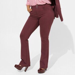 Trouser Boot Studio Luxe Ponte Mid-Rise Pant 26R